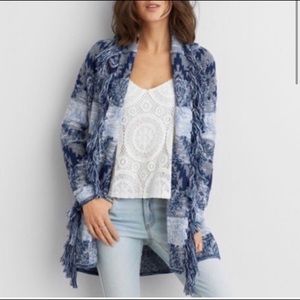 American Eagle Tribal Shawl Cardigan